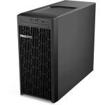 Server DELL PowerEdge T150, Procesor Intel® Xeon® E-2324G 3.1GHz Rocket Lake, 16GB UDIMM RAM, 2x 2TB 7.2K 6G SATA HDD, 4x Hot Plug LFF