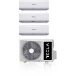Aer conditionat Tesla Multisplit TGS-D27V9912W, 9000 + 9000 + 12000 BTU, A++/A+, Inverter
