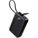 Baterie externa Anker 335 PowerCore 20K, 22.5W, 1x USB-C, 1x USB, Black PowerDelivery, cablu USB-C