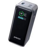 Baterie externa Anker Prime, 20000 mAh, 200W, 2x USB-C, 1x USB, Black, Smart Digital Display