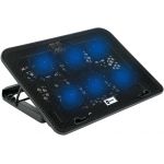 Stand/Cooler notebook A+ CIC62B, 15.6 inch, Black