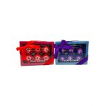 Caseta En-gros cu 6 Trandafiri de Sapun, doua culori, 14.5×10.5×4.5cm