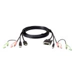 Accesoriu retea ATEN 2L-7D02DH HDMI/DVI-D KVM/1.8M