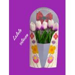Aranjament engross floral martisor lalele