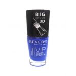 Lac de unghii Vip, 3D, Revers, albastru, mat, 12 ml, Nr 086 Engros