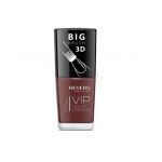 Lac de unghii Vip, 3D, Revers, maro inchis, 12 ml, Nr 024 - mat Engros