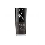 Lac de unghii Vip, 3D, Revers, negru, 12 ml, Nr 004 - mat Engros