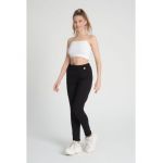 Pantaloni sport-casual, conici decorati cu nasture, en-gross