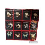 Set 12 broșe mari engros