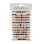 Set En-gros 12 Bratari Martisor Simboluri Diverse, snur reglabil