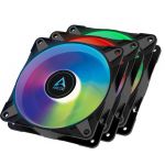 Ventilator / radiator ARCTIC AC P12 PWM PST A-RGB 0dB ​Three Fan Pack