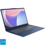 Laptop Lenovo 15.6'' IdeaPad Slim 3 15IAH8, FHD IPS, Procesor Intel® Core™ i5-12450H (12M Cache, up to 4.40 GHz), 16GB DDR5, 512GB SSD, GMA UHD, No OS, Abyss Blue