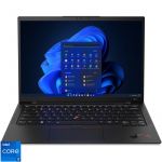 Ultrabook Lenovo 14'' ThinkPad X1 Carbon Gen 11, 2.8K OLED, Procesor Intel® Core™ i7-1355U (12M Cache, up to 5.00 GHz), 32GB DDR5, 1TB SSD, Intel Iris Xe, Win 11 Pro, Deep Black, Weave