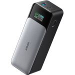 Baterie externa Anker 737 PowerCore, 24000 mAh, 2x USB-C, 1x USB, GaN Prime, Smart Digital Display 140W, PowerDelivery 3.1, Black/Grey