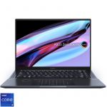 Ultrabook ASUS 16'' Zenbook Pro 16X OLED UX7602BZ, 3.2K 120Hz Touch, Procesor Intel® Core™ i9-13905H (24M Cache, up to 5.40 GHz), 32GB DDR5X, 2TB SSD, GeForce RTX 4080 12GB, Win 11 Pro, Tech Black, 3Yr