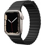 NextOne Leather Loop pentru Apple Watch 42/44/45mm Black