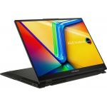 Ultrabook ASUS 16'' Vivobook S 16 Flip OLED TP3604VA, 3.2K 120Hz Touch, Procesor Intel® Core™ i9-13900H (24M Cache, up to 5.40 GHz), 16GB DDR4, 1TB SSD, Intel Iris Xe, Win 11 Pro, Midnight Black