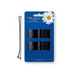 Agrafe negre mari, Top Choice, set de 20 buc Engros