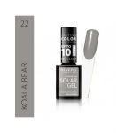 Lac de unghii Solar Gel, Revers, 12 ml, gri, nr 22, koala bear Engros