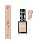Lac de unghii Solar Gel, Revers, 12 ml, nude, nr 15, nude sand Engros
