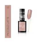 Lac de unghii Solar Gel, Revers, 12 ml, nude, nr 17, piccolo latte Engros