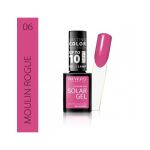 Lac de unghii Solar Gel, Revers, 12 ml, roz, nr 06, moulin rogue Engros