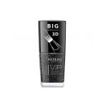 Lac de unghii Vip, 3D, Revers, negru, 12 ml, Nr 122 - sidefat, cu particule Engros
