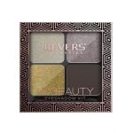 Paleta fard de pleoape cu 4 culori HD Beauty, Metallic Effect, Revers, nr.09, maro Engros