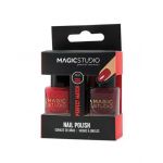 Set 2 bucati Lac de unghii Duo Perfect Match, 3 Intense Redis, 10 ml, Magic Studio Engros