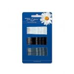 Set 30 agrafe pentru par, alb/ negru/ gri, Top Choice Engros