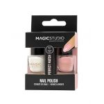 Set Lac de unghii Duo Perfect Match, 1 Smooth Rose, Magic Studio Engros