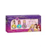 Set manichiura pentru fetite, 3 lacuri de unghii si modele de lipit pe unghii, Printesele Disney Engros