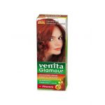 Vopsea de par, permanenta, Glamour, Venita, Nr. 4/3, Rosu Aprins Engros