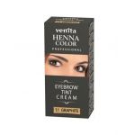 Vopsea de sprancene Crema Henna, Graphite, 1.1, Venita, 15ml Engros