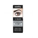 Vopsea de sprancene Professional, Pulbere Henna, Negru, 1.0, Venita, 5gr + 5gr Engros