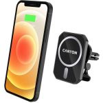 Incarcator auto Canyon CNE-CCA15B, Wireless Magnetic pentru iPhone 12/13