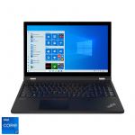 Laptop Lenovo 15.6'' ThinkPad T15g Gen 2, FHD IPS, Procesor Intel® Core™ i7-11800H (24M Cache, up to 4.60 GHz), 16GB DDR4, 512GB SSD, GeForce RTX 3080 16GB, Win 10 Pro, Black