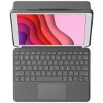 Logitech Husa protectie 920-009629 Combo Touch Carbon Black pentru iPad (7th gen)