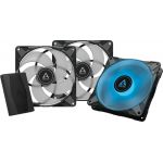 Ventilator / radiator ARCTIC AC P14 PWM PST RGB, Three Fan Pack, Controller RGB inclus