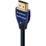 Cablu video Audioquest BlueBerry 18, HDMI Male - HDMI Male, v2.0, 3m, albastru-negru