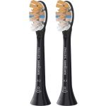 Philips Sonicare HX9092/11 Rezerve periuta de dinti electrica A3 Premium All in One, 2 buc, Negru