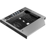 Adaptor HDD Caddy Orico HDD/SSD M95SS, pentru unitati optice de tipul 9.5 mm