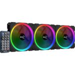 Ventilator / radiator Aerocool Orbit RC ARGB 120mm Three Fan Pack