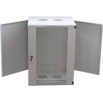 Cabinet metalic Logilink W12F64G 12U Wall Mount, 595 x 540, Glass door, Gri