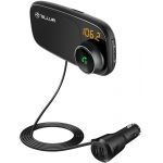 Incarcator auto Tellur 3.4A, 2x USB, microSD slot, Bluetooth, Handsfree, suport magnetic, Black