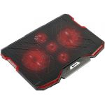 Stand/Cooler notebook A+ CICA2, 17 inch, Black