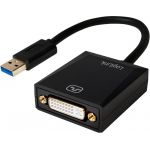 Adaptor Logilink 1x USB 3.0 Male - 1x DVI Female