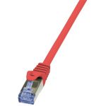 Cablu retea Logilink PrimeLine CAT6a Patch Cable S/FTP 10G 10m red