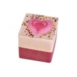Cub de baie handmade, vegan, cu aroma de capsuni, Accentra Cream 5856308, 50g Engros