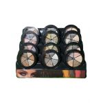 Fard de pleoape Pure Velvet, Setul 2, 12 bucati sidefate, combinate Engros